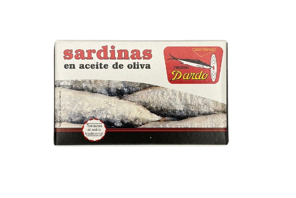 Sardines amb oli oliva