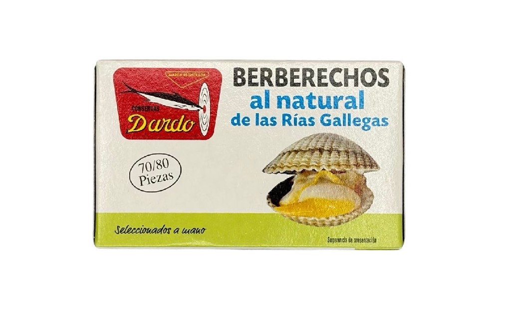 Escopinyes al natural Dardo 70/80