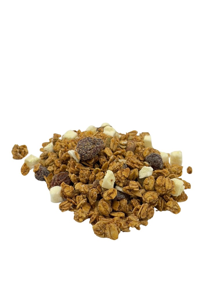 Granola de poma i canyella ecològica