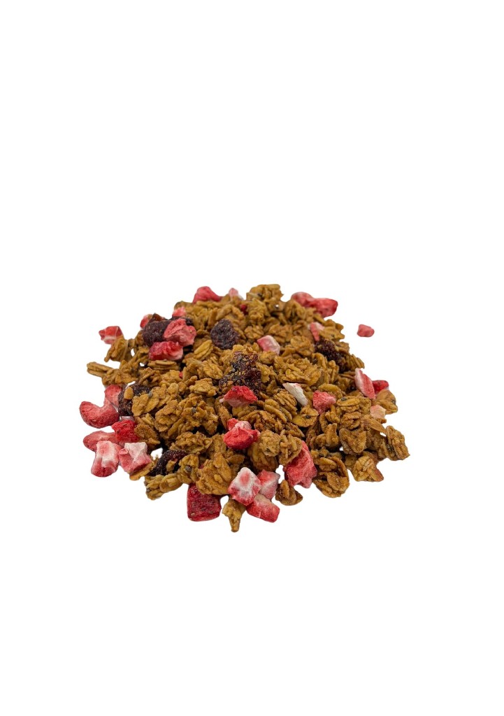 Granola de fruits vermells ecològica