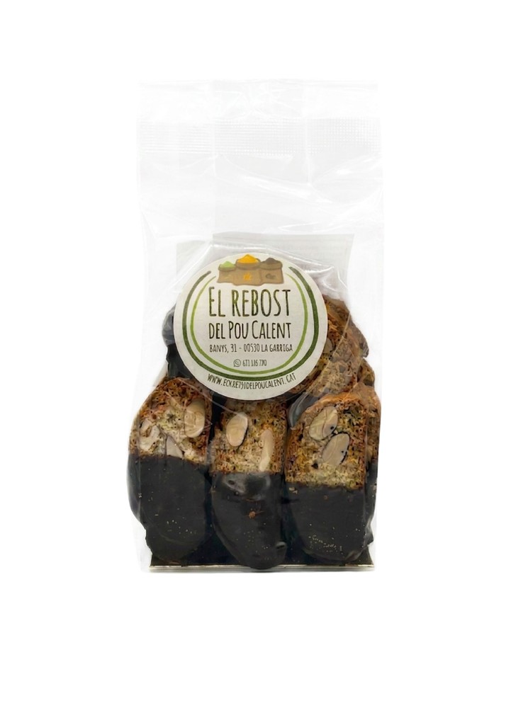 Carquinyolis banyats xocolata 150g