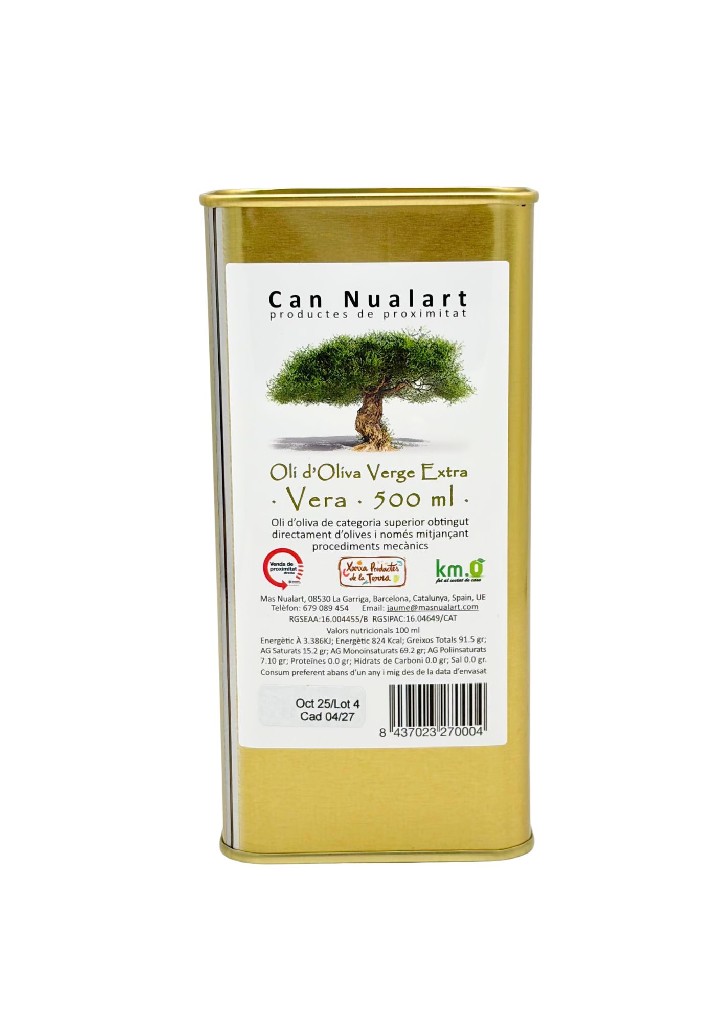 Oli Vera 500ml de Can Nualart