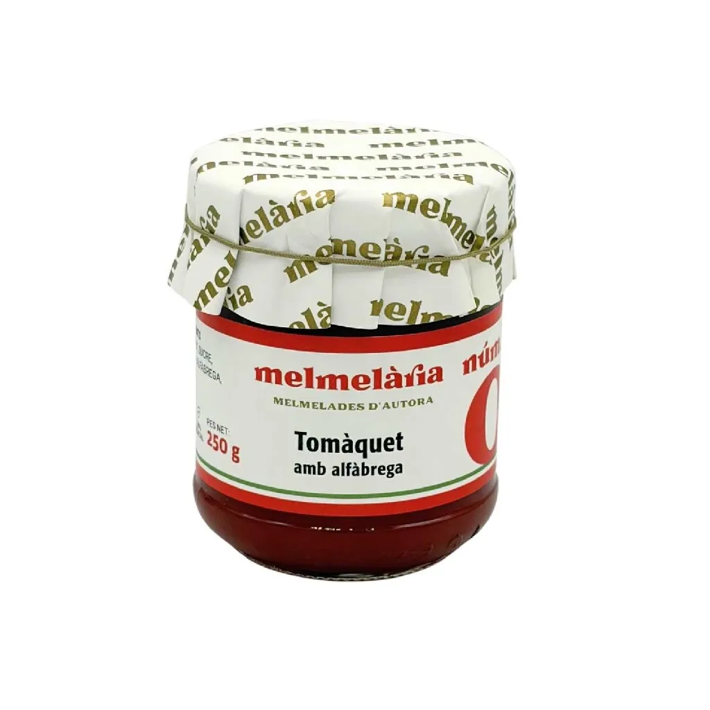 Melmelada de tomàquet amb alfàbrega 250g