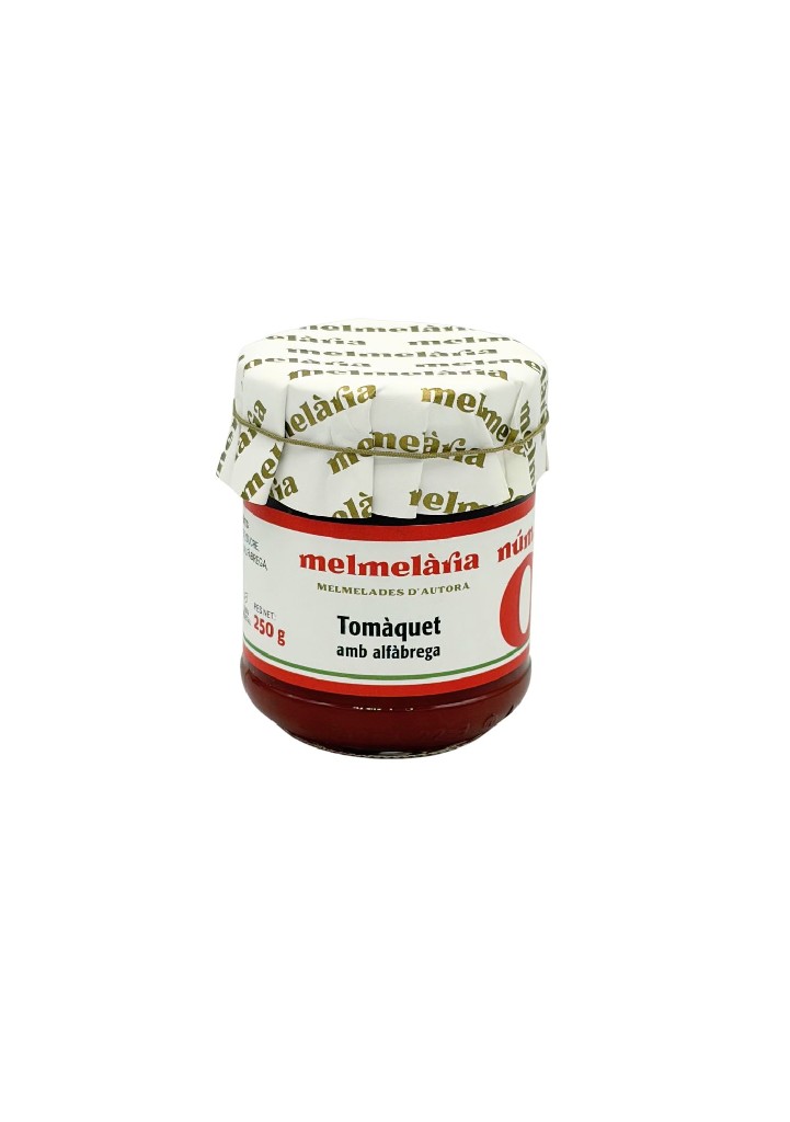 Melmelada de tomàquet amb alfàbrega 250g