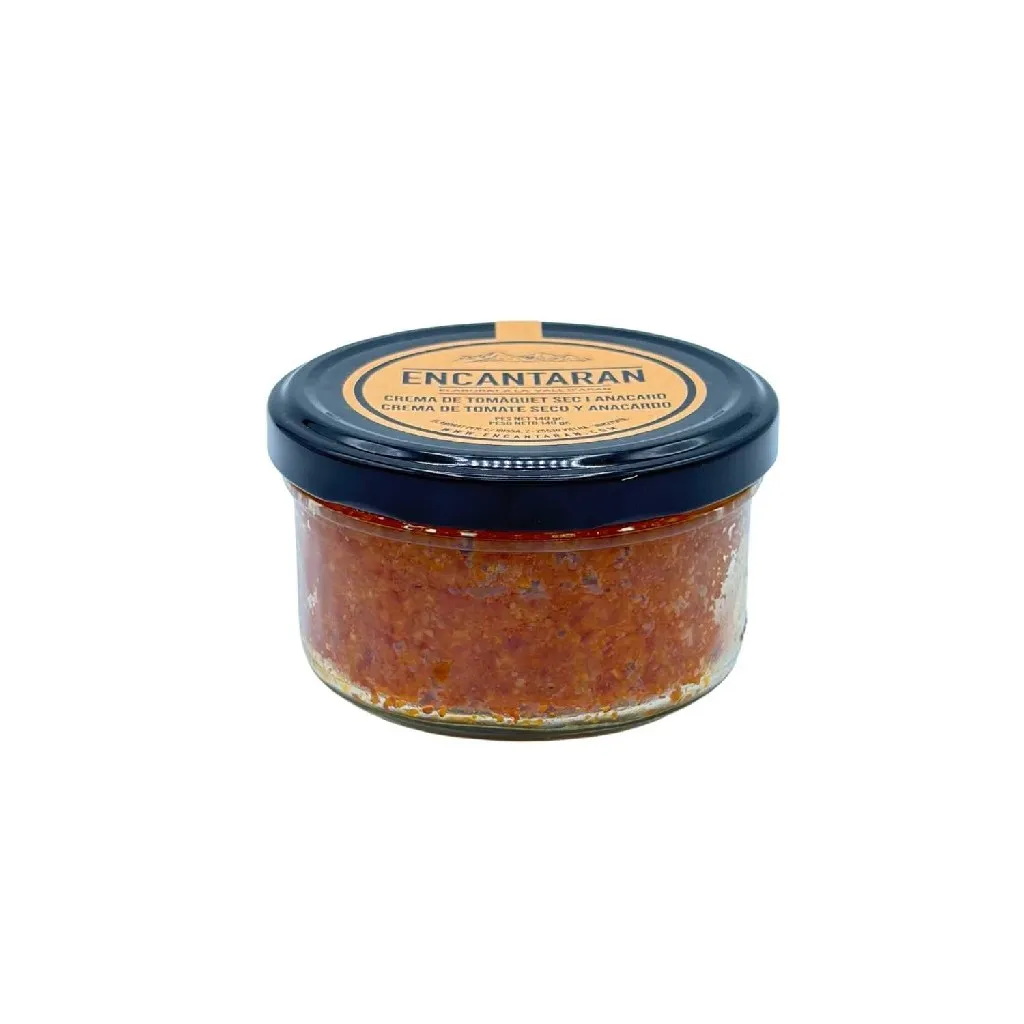 Crema tomàquet sec i anacard 140g