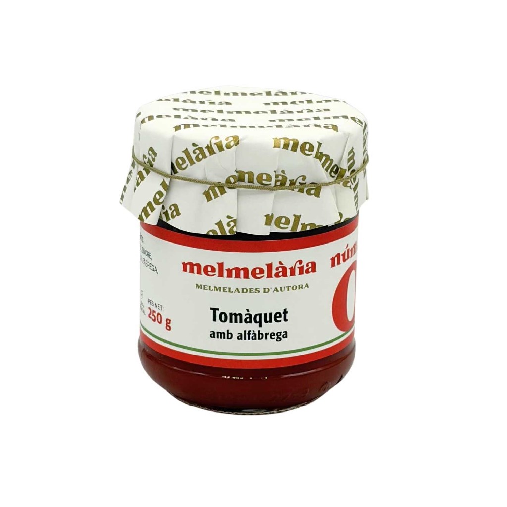 Melmelada de tomàquet amb alfàbrega 250g