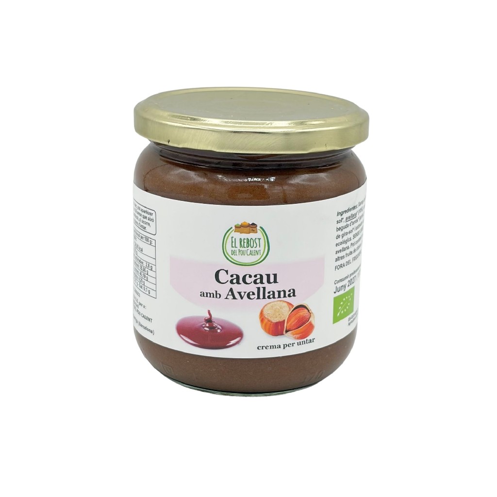 Crema de cacau i avellana eco 375 g