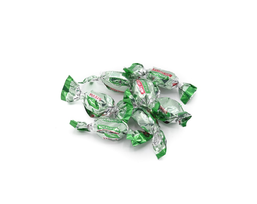 Caramels d’eucaliptus sense sucre